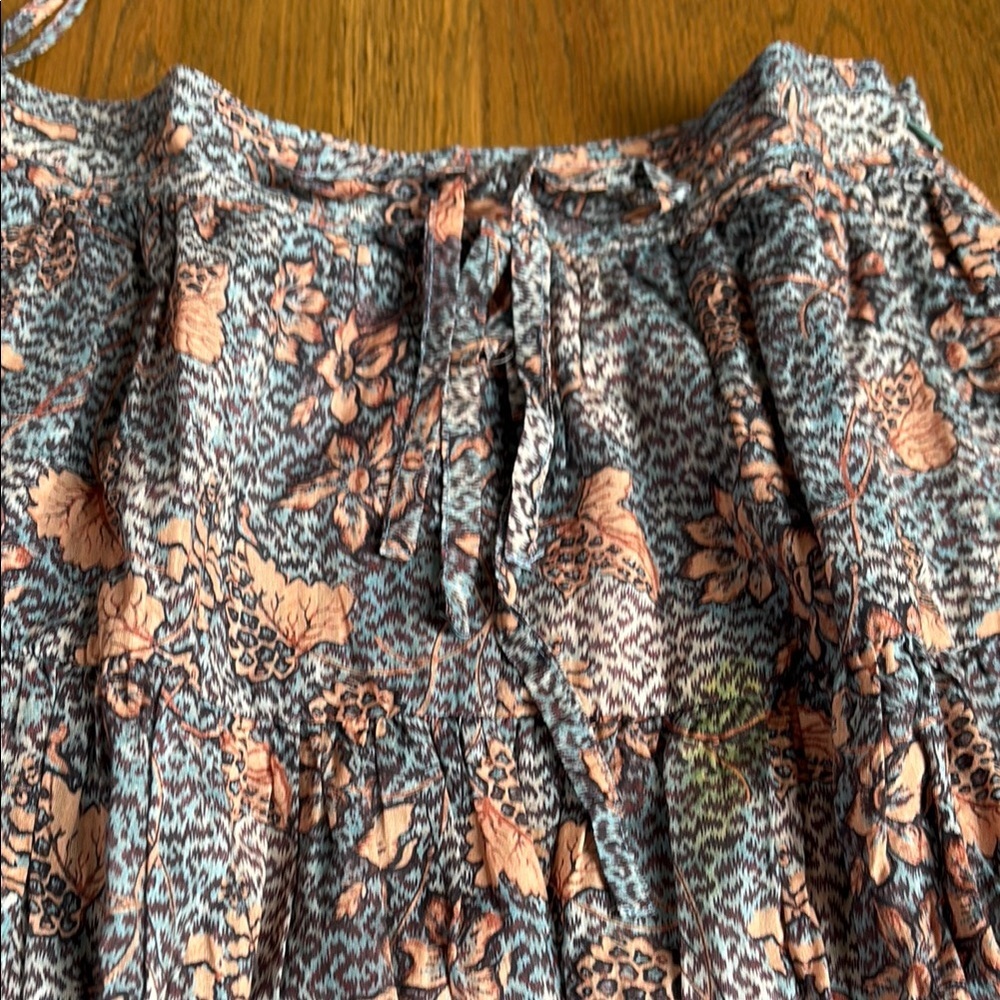 Ulla Johnson Raquel Skirt Aegean Size 6 - Picture 3 of 9